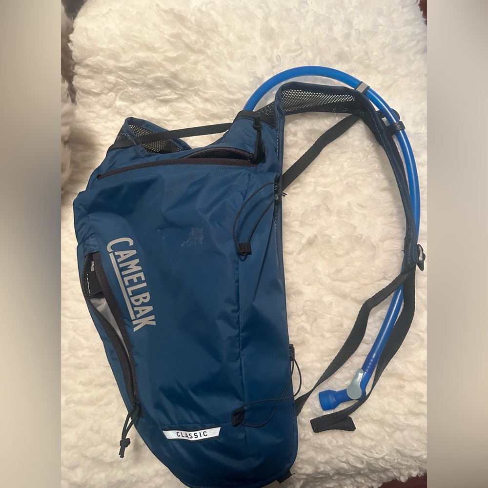 Camelbak Hiking Backpacking Running 20ml Water Hydration Backpack Blue Classic